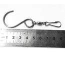 6pcs Stainless Steel S Rotating Hanging Hooks Outdoor Small Tool For Camping