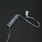 3.5mm Plug Air Tube Anti-Radiation Earphone 2 Air Acoustic Tube Stereo Head M4V9