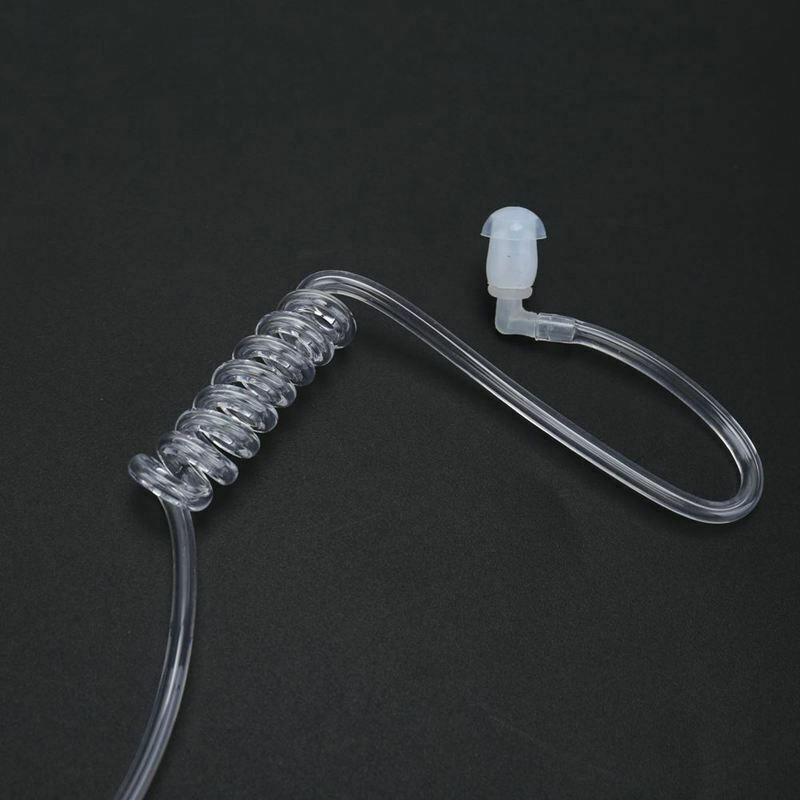 3.5mm Plug Air Tube Anti-Radiation Earphone 2 Air Acoustic Tube Stereo Head M4V9