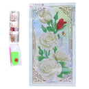 White Rose 5D Diamond Painting Embroidery DIY Cross Stitch Craft Home Decor