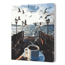 Hand Painted Artwork Frameless DIY Seaside Bird Painting By Numbers Kit A