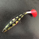 Easy Soft Lead Fish 11cm/19.4g T Shape Tail Fishing bait lures with HooksOE