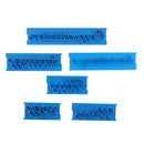 6PCs Alphabet Number Letter DIY Baking Cake Mold Cookie Embosser FondantSEAU