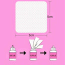 Funmix 170Pcs Eyelash Glue Remover Cotton Wipes Uv Gel Nail Tips Polish Rem