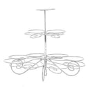 3 levels 13 - Cup display metal support to small cake Cupcake Christmas tre