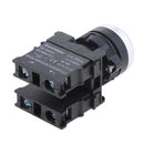 2pcs LA155 AC600V 10A Heavy Duty Momentary Push Button Switch Red & Green