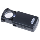 Mini Folding Loupe Magnifier Glass LED Lens Loupe Jewelry Watch Repair Tool ME