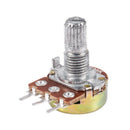 2 Pcs B200K 200K ohm Single Linear Taper Rotary Potentiometers G7J6