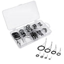 70Pcs Rod Guides Saltwater Fishing Rod Eye Ring Stainless Tip Guide DIY Kit