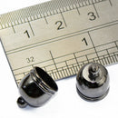 30pcs Leather Cord End Bead Cap Tip Jewelry Findings Necklace DIY Making
