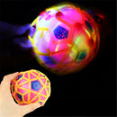 Child LED Light Jumping Ball Football Music Singing Soccer Kids Toddler ToysA3C