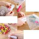 Pink Seal Packing Plastic Bag Kit Portable Heat Sealing Machine Sealer