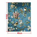 Birds On The Branche DIY Paint By Numbers Digital Oil Painting 40*50cm GN