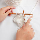 Knitting Needles Set Bamboo Circular Double Point Weaving Needles Smooth Kits