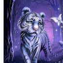 DIY 5D Diamond Embroidery Painting Forest Tiger Butterfly Cross Stitch Kits