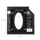 Laptop HDD Caddy 2.5 inch 9.5mm SATA SSD 2nd Hard Disk Drive CD DVD ROM Case