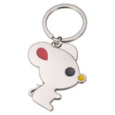 Fashion Mouse Key Chain Animal Bag Keyring Car Accessories Keyring Pendant Gif_