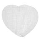 10Pcs Sublimation Blank Puzzle DIY Craft Heart Jigsaw Puzzle DIY Transfer P
