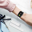 Silicone Replacement Sport Watch Band Strap for Huami Amazfit GTS (White) A