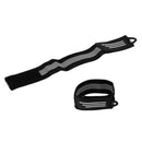 Bicycle Safety Ankle Leg Strap Cycling Running Riding Pants Band Leg Strap Black