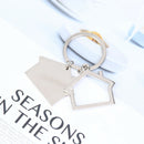 New Cute Cartoon House With Window keychain Cute Key Chain Bag AccessoriesJ Bj