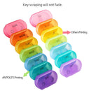 Portable Medicine Weekly Storage Pill 7 Day Tablet Sorter Box Container Case Gw
