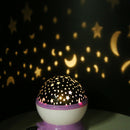 Rotation Star Sky Kid Luminous Light Lamp Night Projector Romantic Decorati