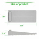 6 PCS Door Wedge Rubber, Door Stopper, Heavy Duty Slip-resistant and Stacka
