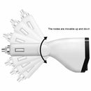 1 to 2 Sockets Cigarette Lighter Splitter, Dual USB Car Charger Adapter wit