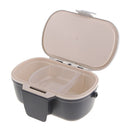 Portable Breathable Fishing Live Bait Container Holder Earthworm Storage Box