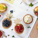 Disposable Tableware Party Paper Plates Napkins Pineapple Birthday Party Su K7B5