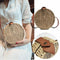 Natural Woven Straw Bag Shoulder Cross-Body Female Bag Seaside Holiday Bag  H5R6