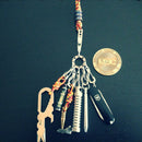 Mini Pocket Suspension Clip with UFO Buckle Set EDC Outdoor Quicklink Tool