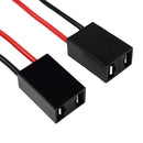1 Pair 12V-24V Bulb Socket Female Adapter Connector for Car Headlight Fog Lamp