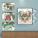 5D DIY Special Shaped Diamond Painting Heart Cross Stitch Mosaic Craft Kits