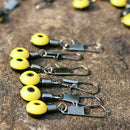30 Fishing Float Bobber Stops Space Bean Sinker Connector Rolling N0J9 Swiv P5A5