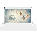 Christmas Background Cloth Stars Style Photo Studio Fabric Party Home Decor