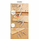 3 Pack-Professional Stainless Steel Shrimp/Mantis Shrimp Peeling- Shrimp Pr