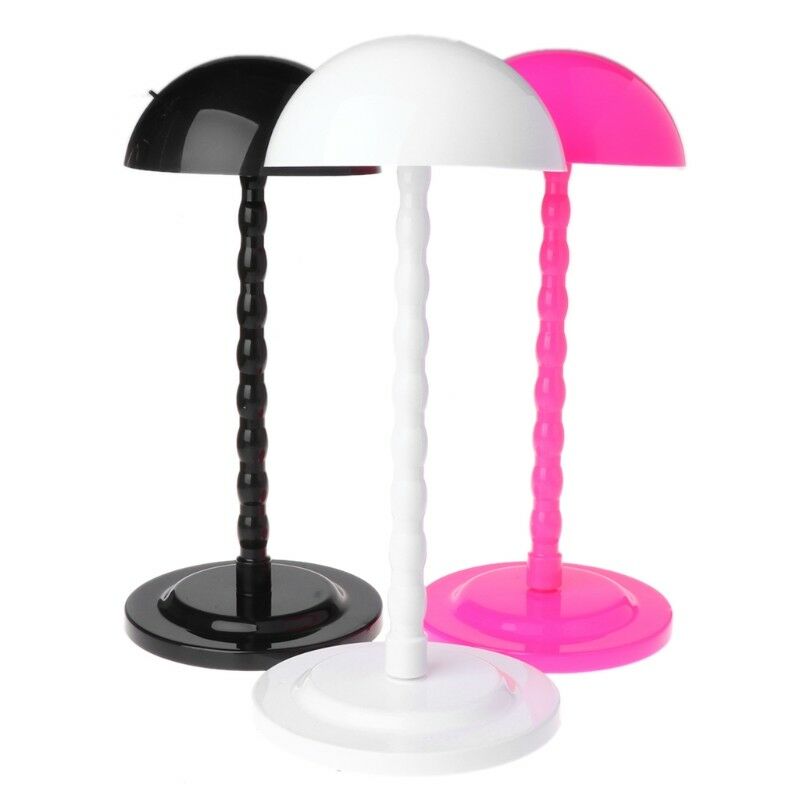 DIY Wig Stand Holder Stable Portable Holder For Wig/Topee/Hat Plastic Display