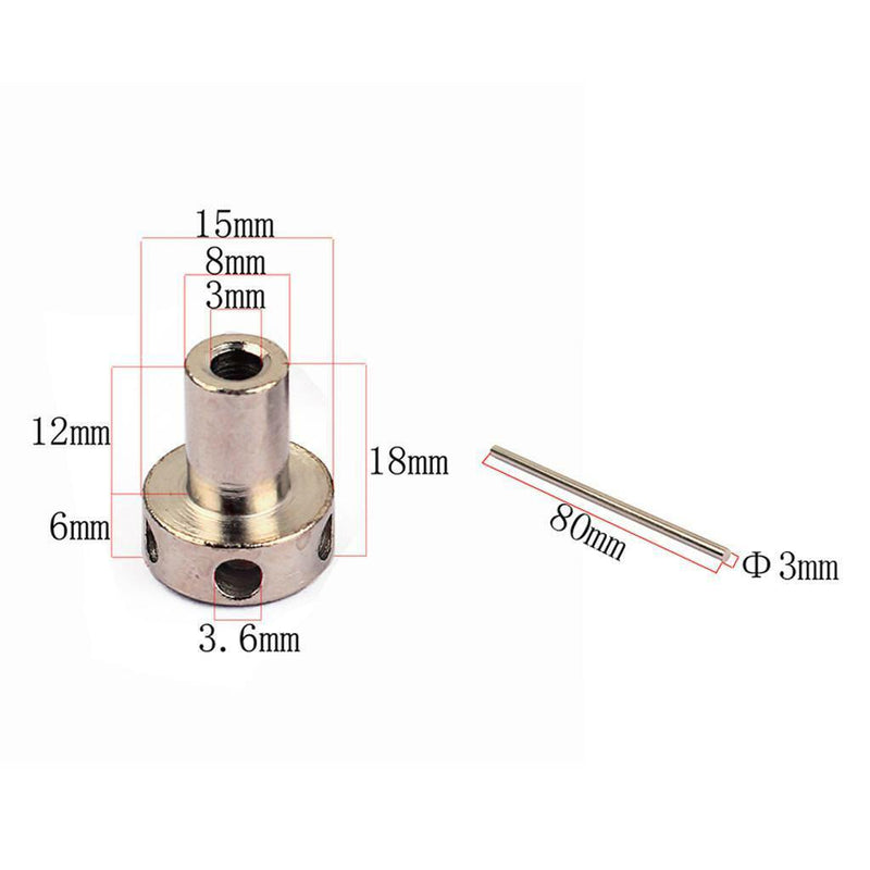 10 Sets Guitar Spoke Wheel Truss Rod Nut Hat Shape with Steel Bar for Guitar