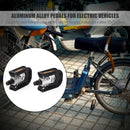 1 Pair Reflective Ball Folding Bicycle Pedal MTB Bike Anti-slip Foot Pedals