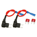 2 Packs Micro Fuse Tap Fuse Holder Add A Circuit