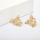 Creative Butterfly Earrings Elegant Animal Ear Studs for Women Jewelry Gift