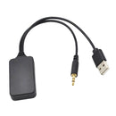 Bluetooth 4.0 Audio Adapter 3.5mm & USB Port Cord Wire Car Kit for BMW