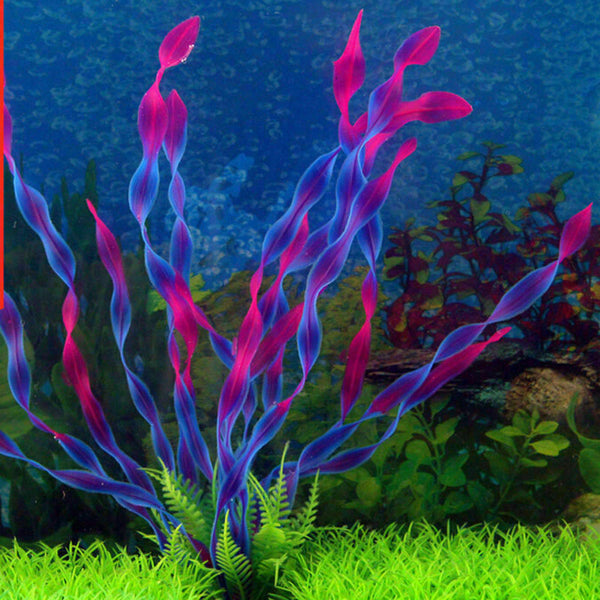 Plastic Grass Aquarium Water Weed Ornament Underwater Tank Fish Dec Gift