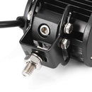 2pcs Car 18W 12V 6 Bead Led Double Row Work Light Headlights For Off-Road V I2L5