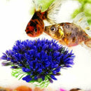 Fish Tank Aquarium Decor Accessories Artificial Water New Plan Grass Purple K7A6
