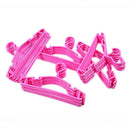 Pink color Set of 50 Pieces Hangers for baby and child in plastic Durable P