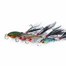 1pcs 4.8g Fishing Lure wobblers spinner metal lures vib Hard Baits With Fea I3K6