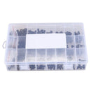 570 PCS M3 M4 M5 Alloy Steel Hex Socket Button Head Cap Nuts Flat Washers K F9C2